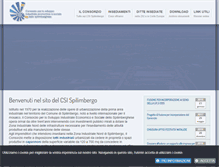 Tablet Screenshot of csi-spilimbergo.it
